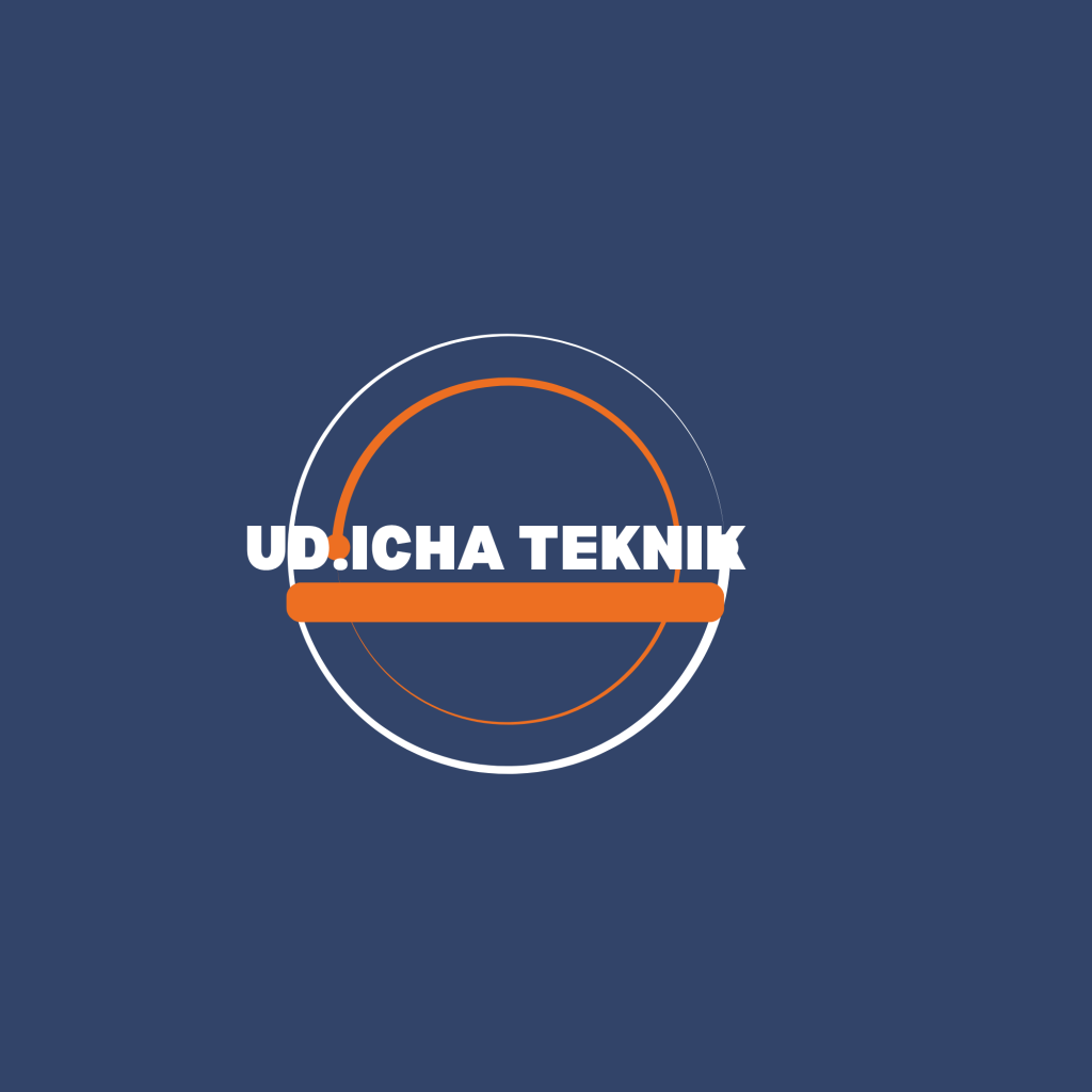 biru simpel bengkel logo